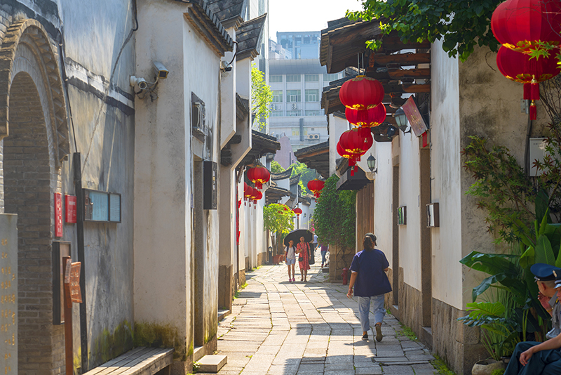 2019年6月28日，福州，三坊七巷風(fēng)光。